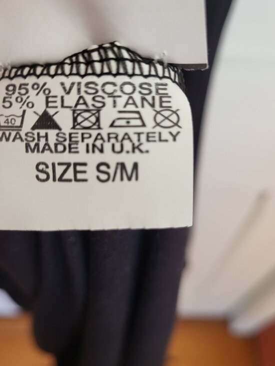 Twik Vintage Black High Low Dress Rhinestone Cross Sleeveless Whimsygoth - Picture 9 of 14